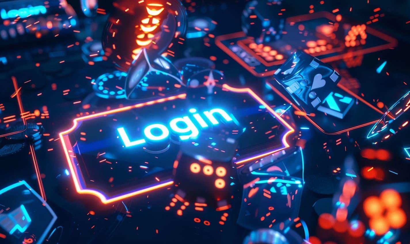 Pengguna melakukan login aman melalui halaman resmi danaqq
